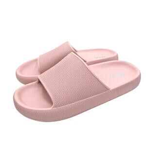 MIA Lexa Pool Slip On Slide Sandals Women's Blush Size Size US9M EU40